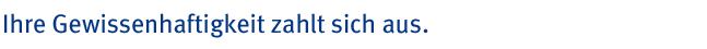 Gewissenhaftigkeit Gewissenhaftigkeit