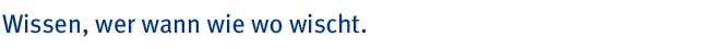 Wissen wer wischt! Wissen wer wischt!